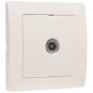 Prise TV blanche complète – Liberty – Dhome