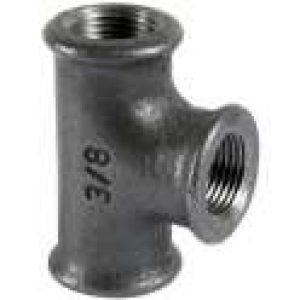 Raccord fonte noire en T à visser femelle – N° 130 – Virfollet & cie