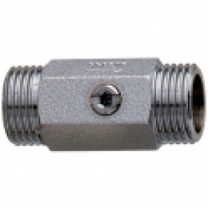 Robinet d’arrêt droit – MM G1/2″ – avec joint filtre plat – Presto