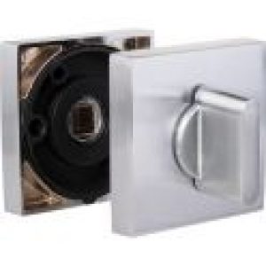 Rosace carrée zamak chromé satiné pour WATFORD et…