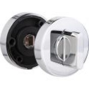 Rosace ronde zamak chromé brillant pour PIMLICO – Condamnation – Brionne