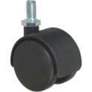 Roulette jumelée ameublement à tige filetée série S49 TF – Caujolle