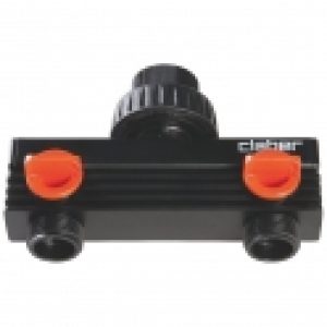 Répartiteur plastique – 2 sortie – MF 3/4″ – Claber