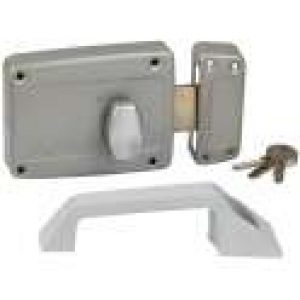 Serrure à bouton en applique – Clé I – Pour porte de garage – Sélection Cazabox