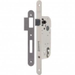 Serrure à larder acier blanc à fouillot – Clé I – Axe…