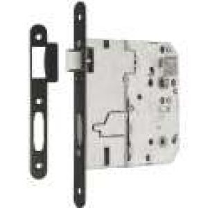 Serrure à larder acier à fouillot – Axe à 120 mm – Vachette