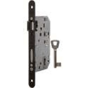 Serrure à larder noire à fouillot – Axe à 50 mm – Série D450 – Vachette