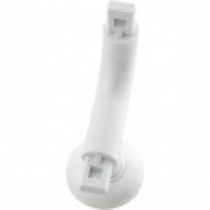 Support de liaison coudé à 90° – 126,5 x136 mm – Ø 33 mm – Pellet ASC