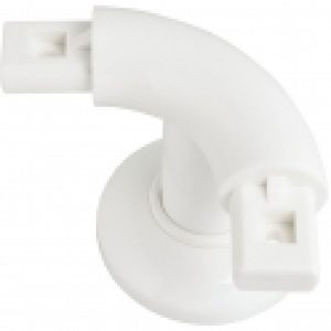 Support de liaison coudé à 90° – 72,5 x 96 mm – Ø 33 mm – Pellet ASC