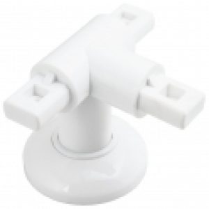 Support de liaison droit en T – 62 x 60 x 96 mm – Ø 33 mm – Pellet ASC