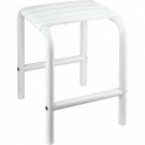 Tabouret de douche blanc – 335 x 385 x 485 mm – Pellet ASC