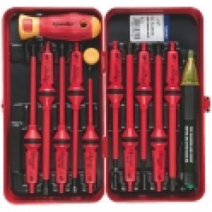 Tournevis de sécurité – Coffret de 13 pièces – E-smart-Box – Klauke