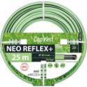 Tuyau d’arrosage Néo Reflex+ – Ø 30 mm – 25 M – Cap Vert