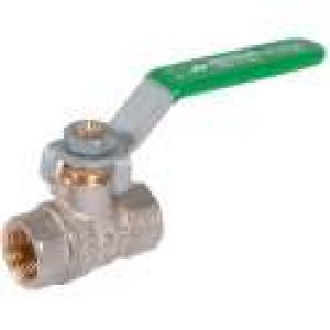 Vanne NF laiton nickelé – FF – Sféraco