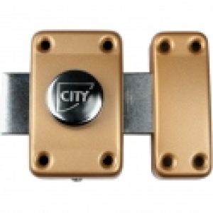 Verrou targette à bouton seul – 56 mm – City 25 – Iséo