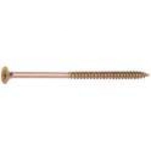 Vis bois tête fraisé PZ3 zingué blanc – Filetage Partiel – Viswood