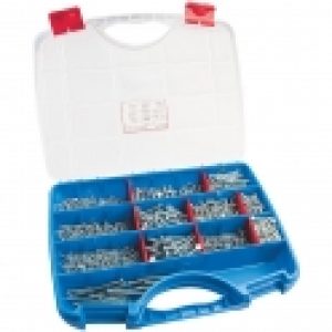 Vis métaux tête cylindrique fendu – Zingué blanc -…