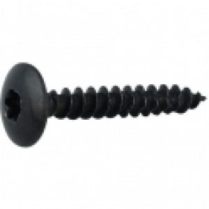 Vis penture tête cylindrique bombé T30 – Zingué noir – Viswood