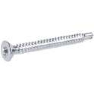 Vis tôle tête fraisé T25 zingué blanc – Viswood