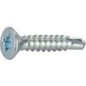 Vis tôle tête fraisée PH2 zingué blanc – Rifix