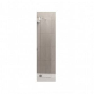 Volet de douche pivotant verre transparent – 37 cm – Lunes H – Novellini