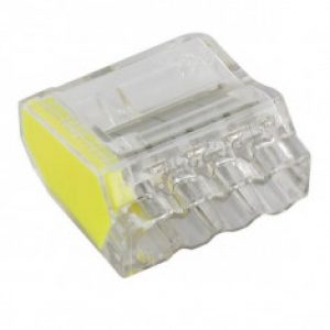 100 Bornes de connexion 4 fils 1 à 2.5mm²