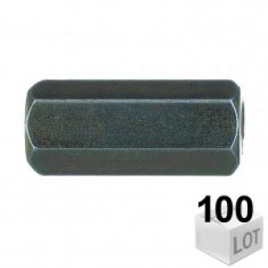 100 Raccords de jonction Femelle-Femelle 7×150 – 30mm