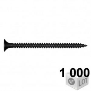 1000 Vis plaque de plâtre empreinte TORX Ø3,5mm Disponible en 3 longueurs