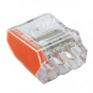 150 Bornes de connexion 3 fils 1 à 2.5mm²