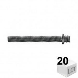 20 Pattes à vis métaux – pas métrique 7×150 Fischer – en sachet – DISPONIBLE en 7 MODÈLES