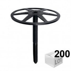 200 Fixations DHK pour isolant souple ou résistant – 2 modèles – Fischer