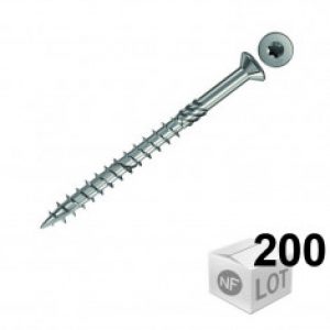 200 Vis inox A2 TX pour terrasse en bois Ø5x40mm ou Ø5x50mm – Fischer