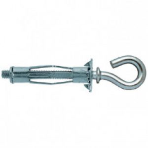 4 Chevilles métalliques HM 4×32 + 4 pitons Ø4mm