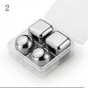 4 cubes de refroidissement en acier inoxydable 2