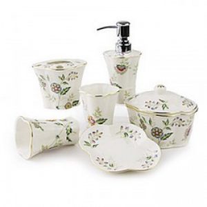 5 pièces d’accessoires pour salle de bain