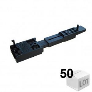 50 Fixations invisible bois FTA-IPW 120-150mm, pour fixation de lames avec et sans rainure, avec …