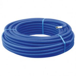 50m Tube Multicouche Ø16×2,0 – Alu 20mm – Prégainé Bleu SOMATHERM