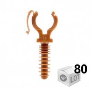 80 CLIPEO Simple – Fixation pour tube cuivre Ø26 – RAM