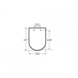 Abattant et siège compacts The Gap Roca
