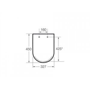 Abattant et siège Dama Retro Roca