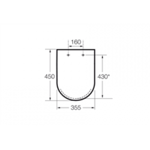 Abattant et siège Dama Roca