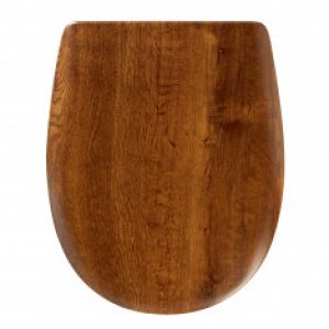 Abattant wc bois OLFA Ariane Chêne Rustique Mat