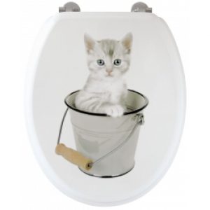Abattant WC chaton
