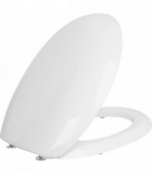 Abattant WC CLAS+ SoftClose en Duroplast blanc