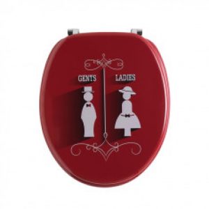 Abattant WC DECO Bois gent ladies – Wirquin Pro 20721501