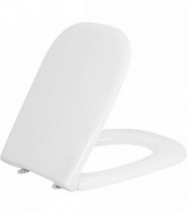 Abattant WC Duravit D-Code standard, blanc pour WC compact