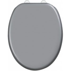 ABATTANT WC ENVIE ARGENT