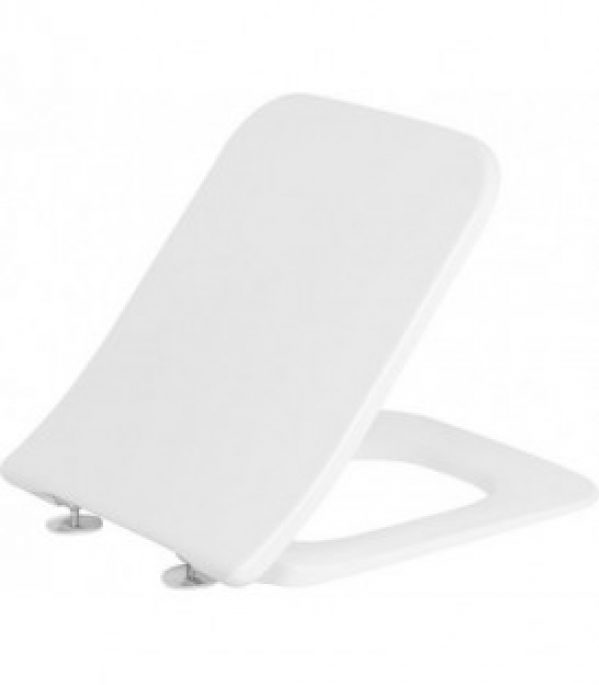 Abattant WC Venticello Slimseat, blanc avec renvoi rapide et Softclose Charniere inox