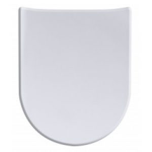 Abattant Wood Slim soft white Mat – descente assistée – déclipsable