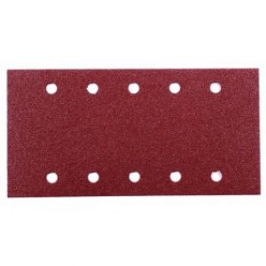 Abrasifs rectangulaire corindon perforés 10 trous KP 508/510E